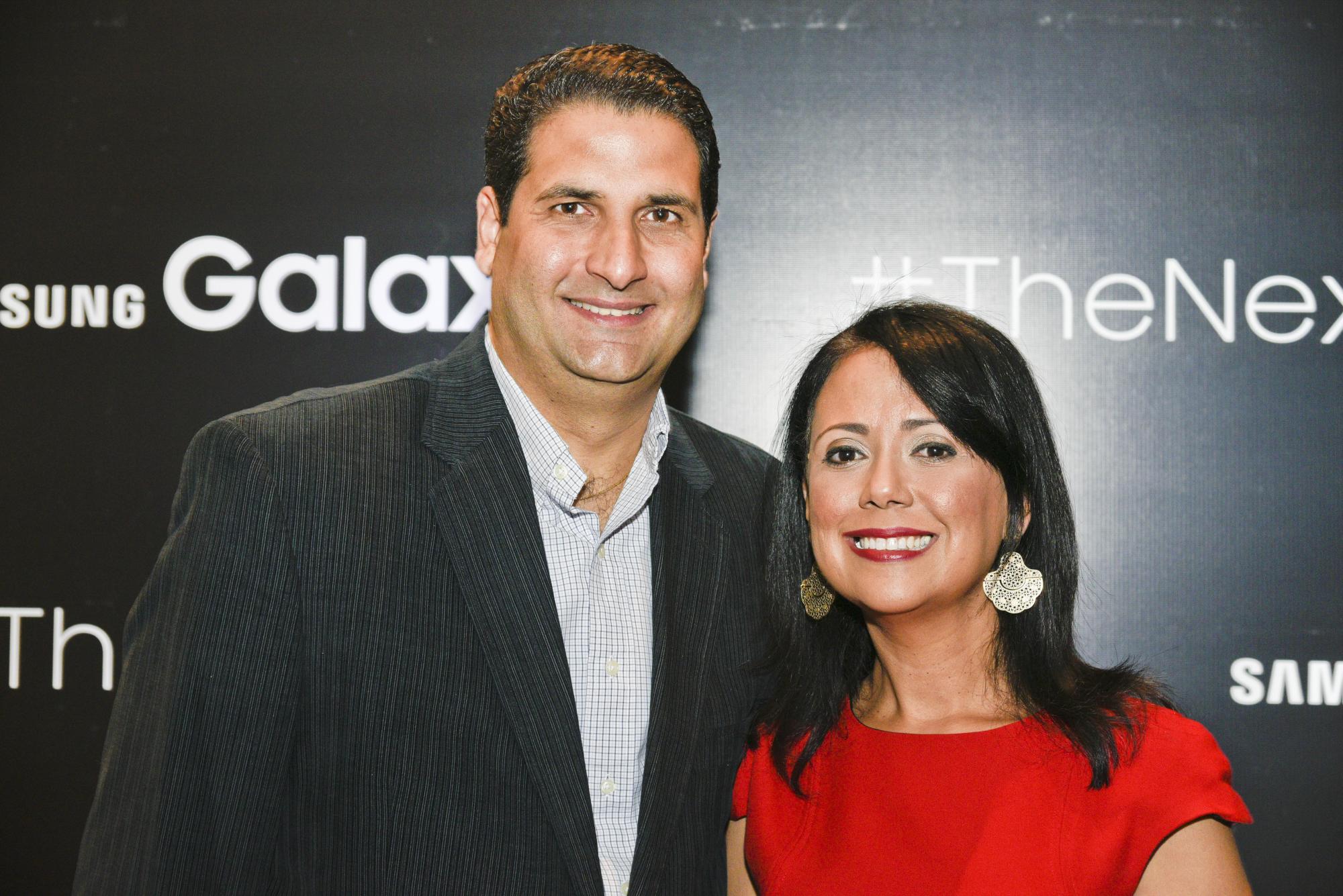 Julio Mejía y María Teresa Thomas.