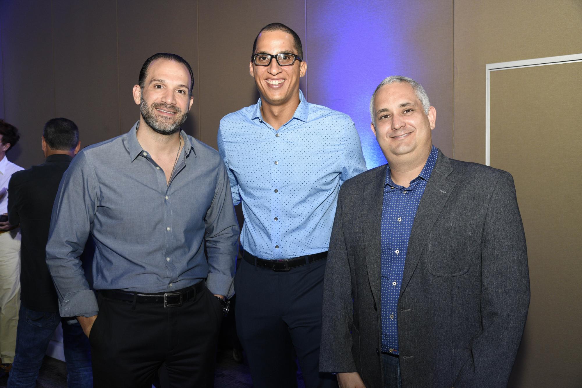 Carlos Rodríguez, José Manuel Ramírez y Jorge Machado.