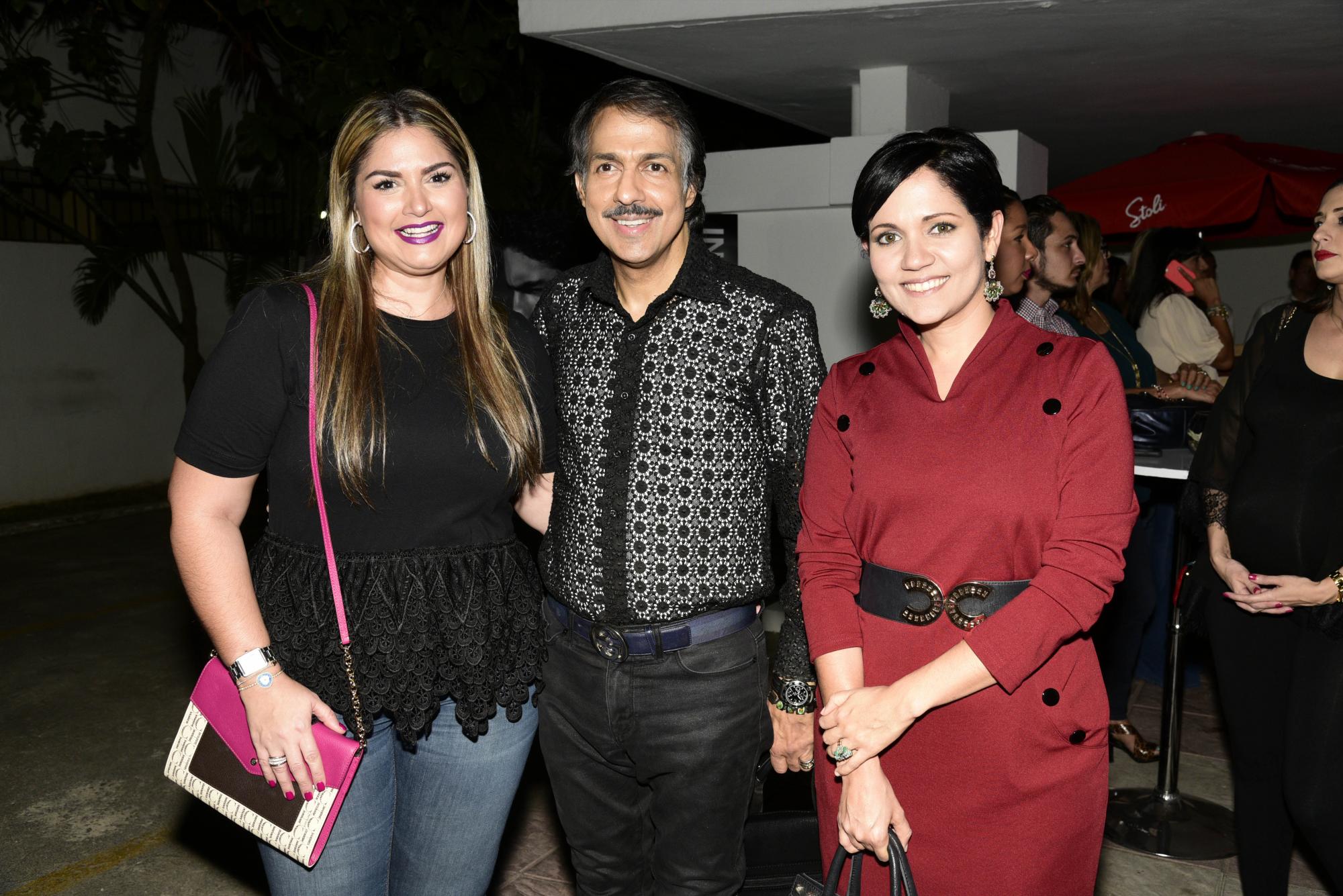 Carolina Saladín, Raph Mehecidith y Alfonsina Ferreira.