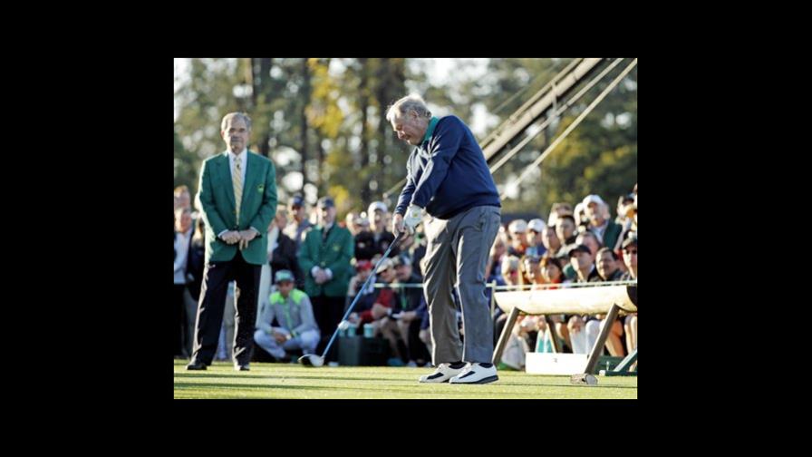 Masters comienza con tee ceremoniales de Nicklaus y Player 