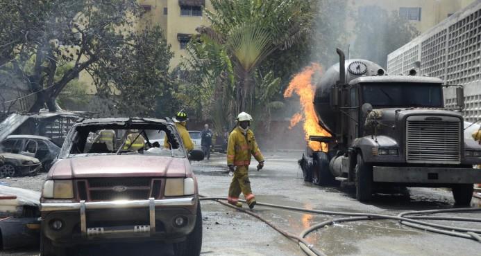 Muere tercera víctima del incendio en Mariot Gas