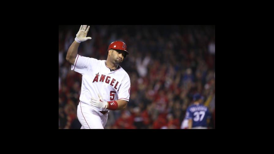 Vídeo: Albert Pujols decidió con sencillo el triunfo de los Angelinos