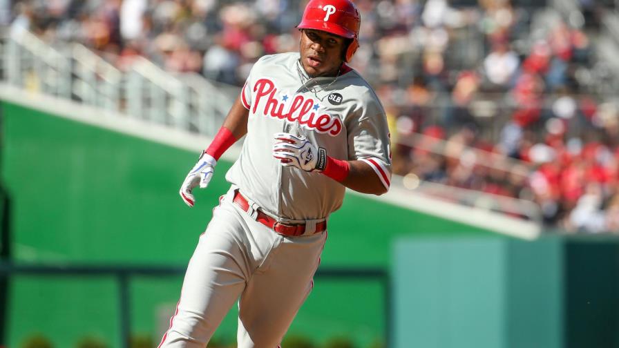 Maikel Franco fuera del lineup de Filis tras bolazo