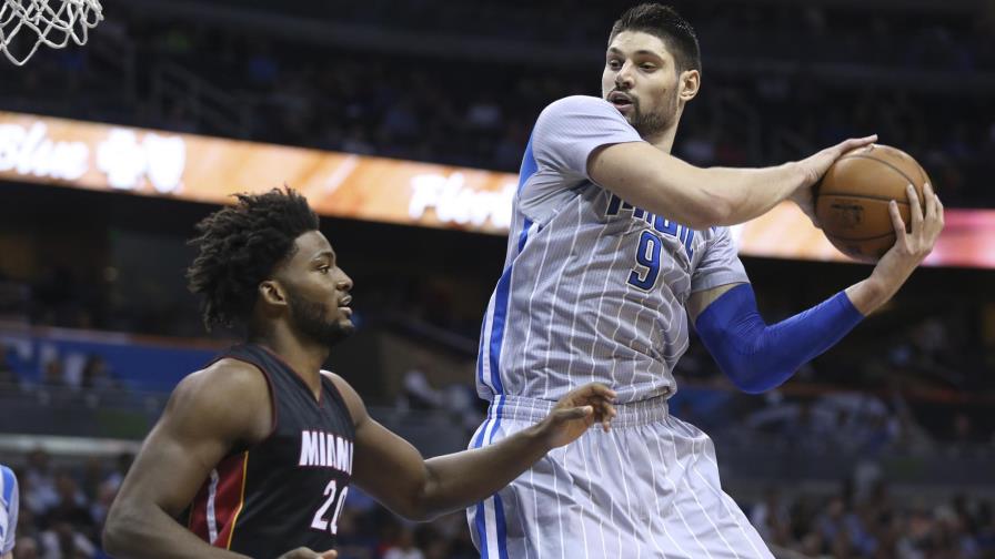 Nikola Vucevic lideró la batalla de La Florida para liderar al Magic sobre el Heat Nikola Vucevic lideró la batalla de La Florida para liderar al Magic sobre el Heat