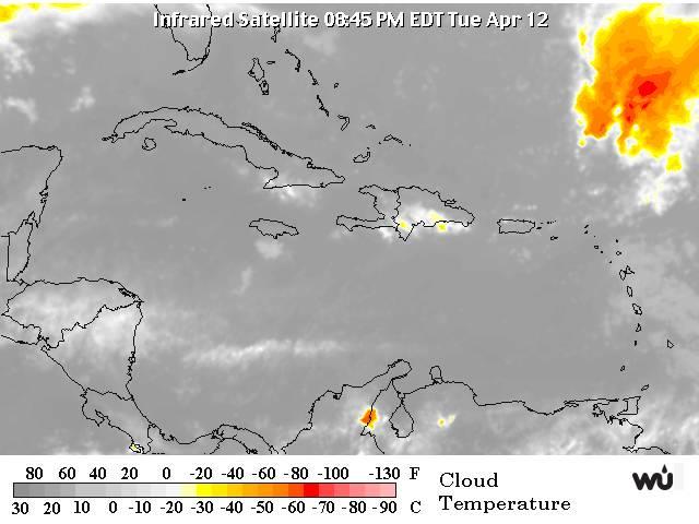 Lluvias continuarán mañana miércoles debido a dos vaguadas 