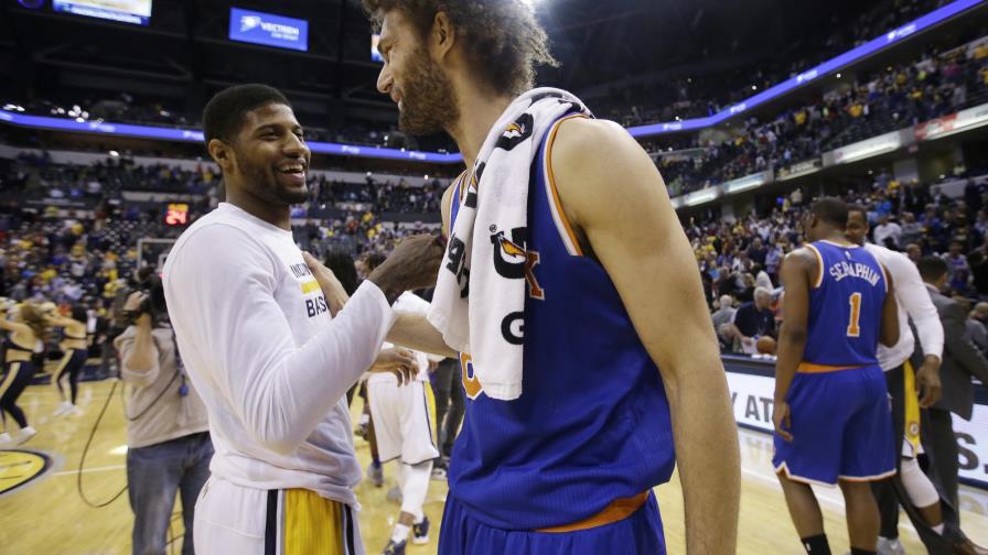 George y Hill impulsan el triunfo de los Pacers ante los Knicks