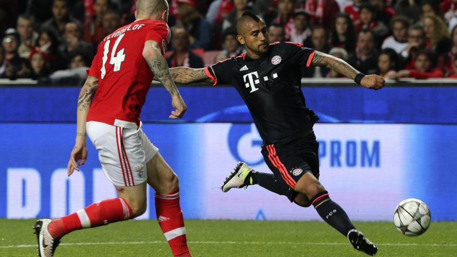 Bayern a semifinales de Liga de Campeones tras empatar ante Benfica (2-2) Bayern a semifinales de Liga de Campeones tras empatar ante Benfica (2-2)