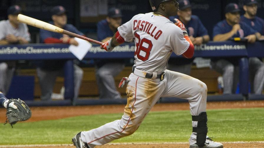  Rusney Castillo fue enviado a Triple-A por los Medias Rojas de Boston