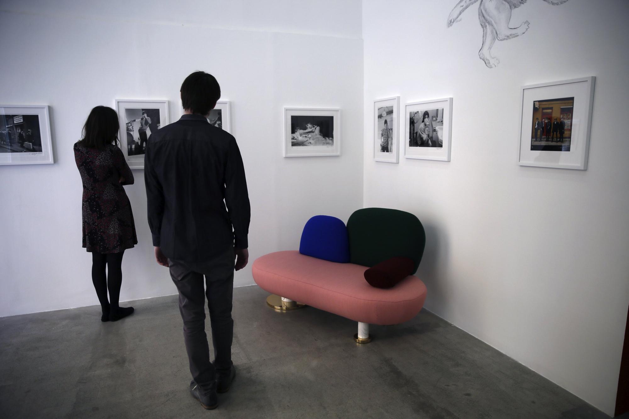 La exposición Breaking Stones.