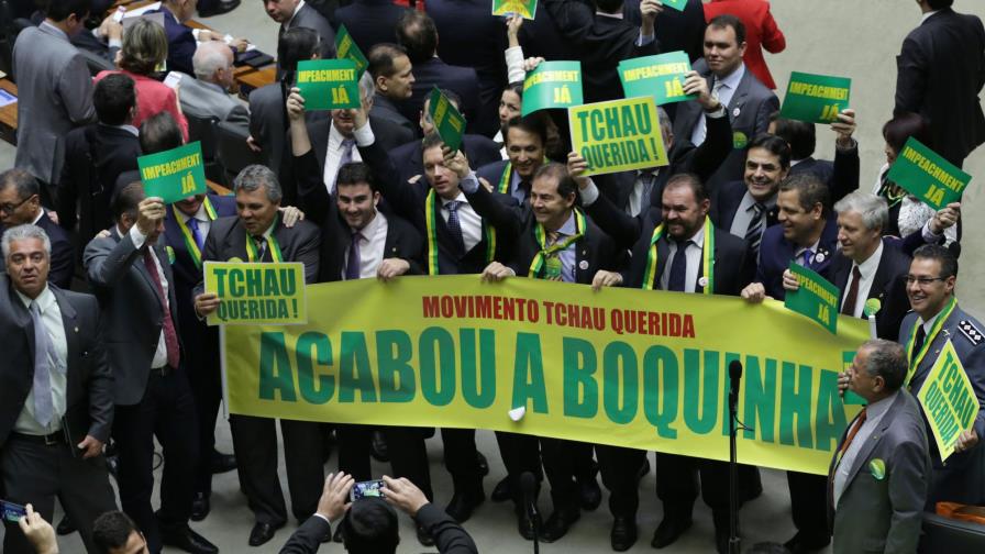 La Cámara baja abre maratón de debates en los que Rousseff se juega el cargo