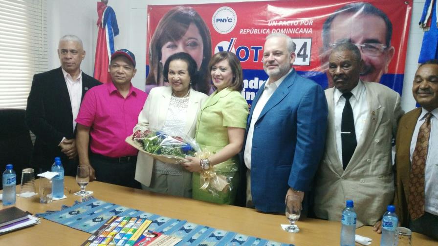 PNVC anuncia respaldo a candidata a diputada del PLD Sandra Abinader PNVC anuncia respaldo a candidata a diputada del PLD Sandra Abinader
