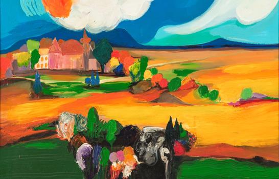 Alberto Ulloa: Magia, Memoria y Color/Colección Mario Martínez Fernández”