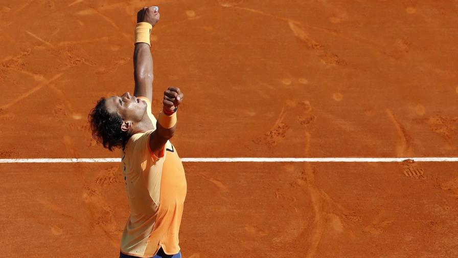 Rafael Nadal vence a Monfils y logra el campeonato del Masters 1000 de Montecarlo