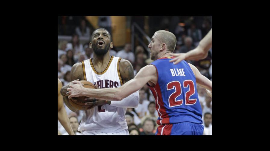 Vídeo: Irving y Love dan a Cavs la delantera sobre Pistons Vídeo: Irving y Love dan a Cavs la delantera sobre Pistons