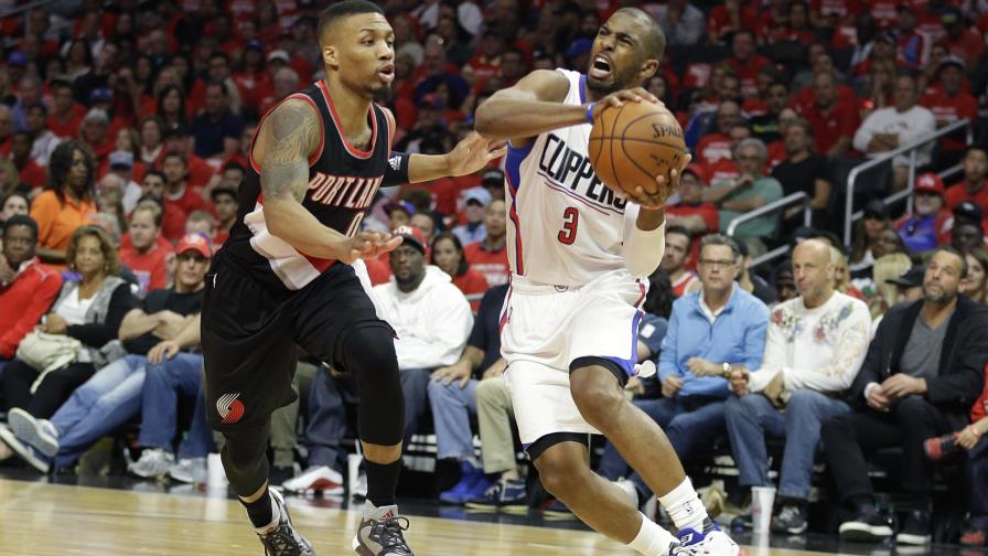 Clippers vencen a Trail Blazers con Paul y Griffin al frente Clippers vencen a Trail Blazers con Paul y Griffin al frente