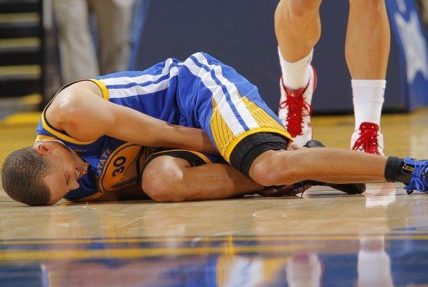 Stephen Curry, en duda para 2do partido entre Warriors y Rockets 