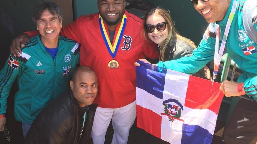 David Ortiz ayudó a recordar a las víctimas del atentado del Maratón de Boston David Ortiz ayudó a recordar a las víctimas del atentado del Maratón de Boston