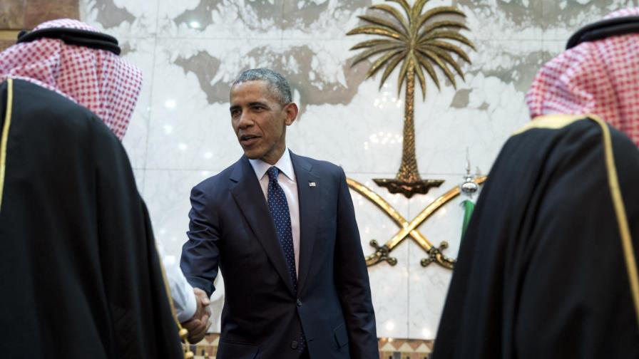 Obama visita Arabia Saudí en medio de tensiones 