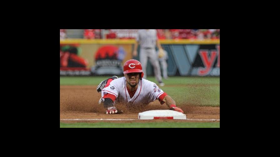 Rojos le roban 5 bases a De la Rosa en la 2da y se imponen 