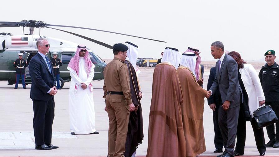 Obama llega a Riad rodeado de polémicas entre EEUU y Arabia Saudí