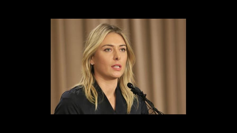 Programan audiencia en caso de dopaje de Sharapova 