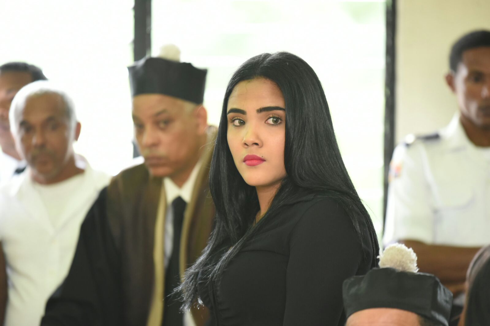 Martha Heredia durante audiencia hoy, 20 de abril de 2016.