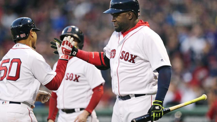 David Ortiz empujó tres carreras en el triunfo de los Medias Rojas David Ortiz empujó tres carreras en el triunfo de los Medias Rojas