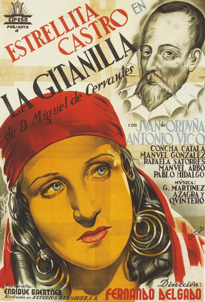 Cartel “La gitanilla” de 1940