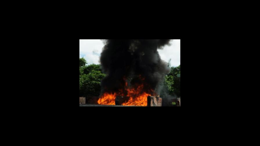 Procuraduría incinera 23 kilogramos de drogas Procuraduría incinera 23 kilogramos de drogas