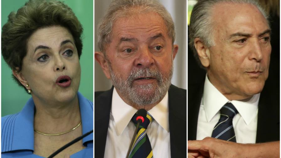 Corte suprema de Brasil incluye menciones a Rousseff, Lula y Temer en investigación sobre Petrobras