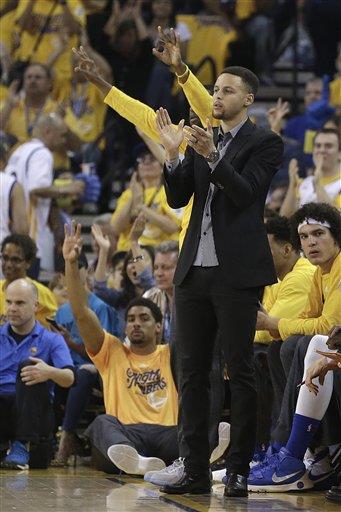 Curry se perderá también 3er juego ante los Rockets