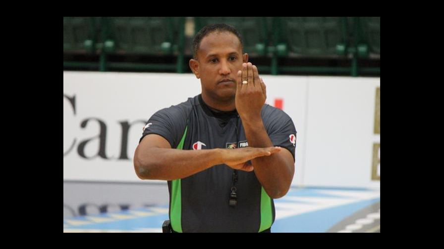 Robinson Aracena será árbitro en Centrobasket 2016