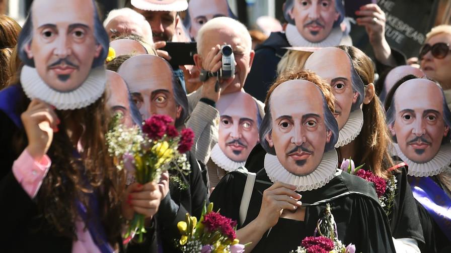 Reino Unido festeja con numerosos actos los 400 años de la muerte de Shakespeare
