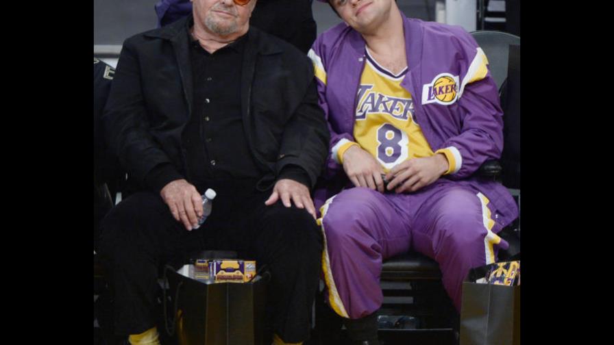 Jack Nicholson reaparece en partido de baloncesto, tras su retiro por alzhéimer 