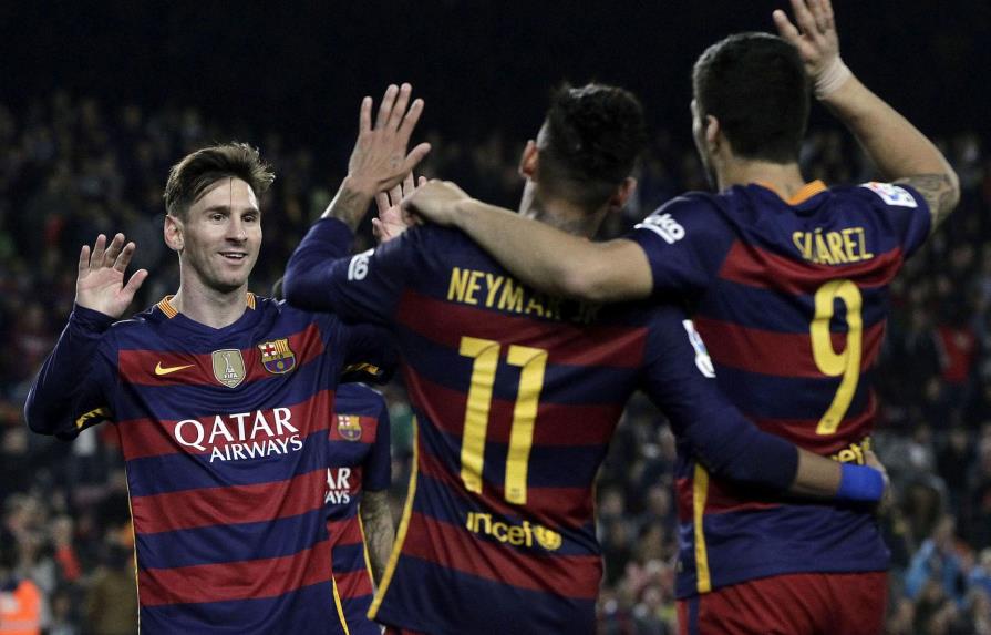 Barcelona golea con nuevo ‘póquer’ de Suárez, Atlético y Real siguen su estela