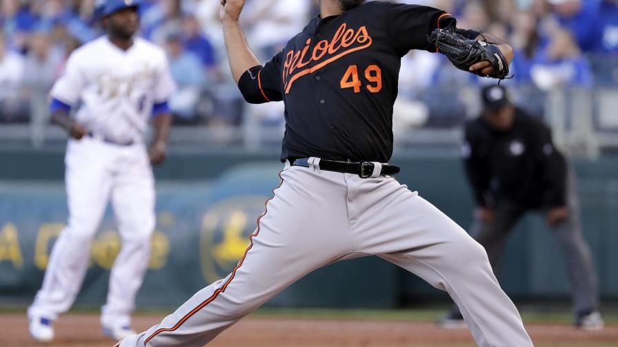 Orioles colocan a Gallardo en la lista de lesionados 