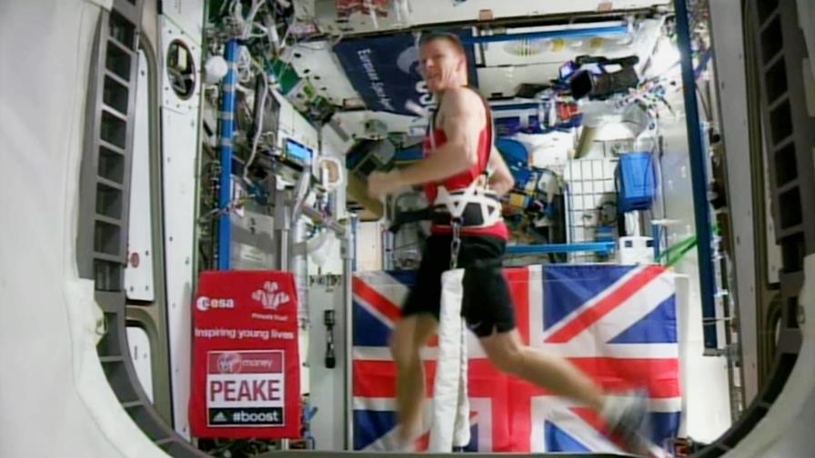 Astronauta completa Maratón de Londres en el espacio Astronauta completa Maratón de Londres en el espacio
