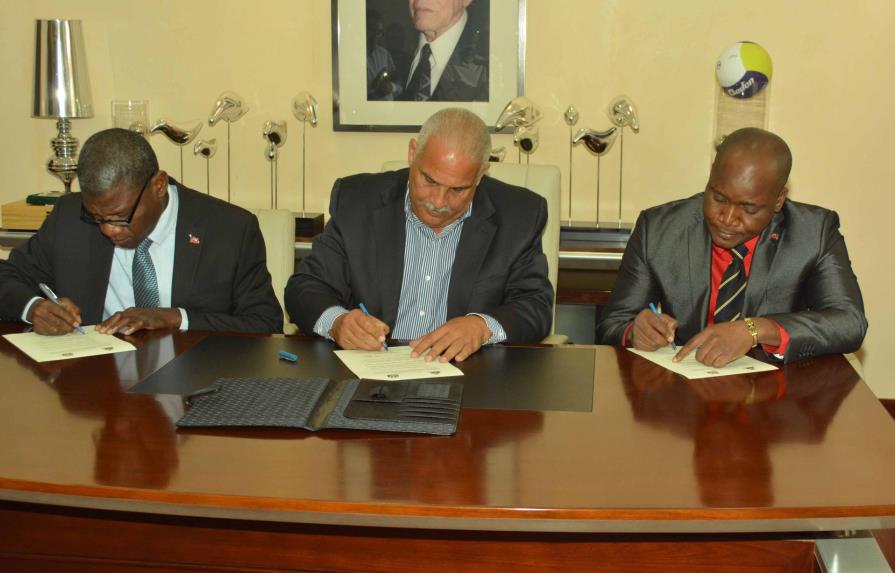 RD y Haití firman pacto por deporte