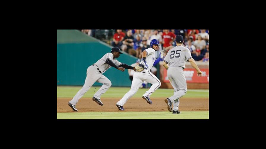 Mazara le rompió juego sin hit a Eovaldi en el séptimo