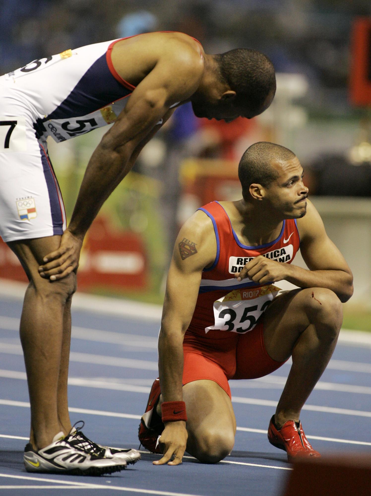 No siempre fue alegría. En los Juegos Panamericanos de Río 2007 el campeón se conformó con la medalla de bronce.