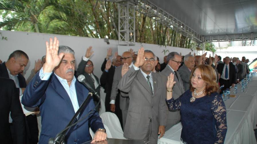 PRD juramenta miembros del Frente de Reservistas y Civiles de las Fuerzas Armadas y la Policía Nacional