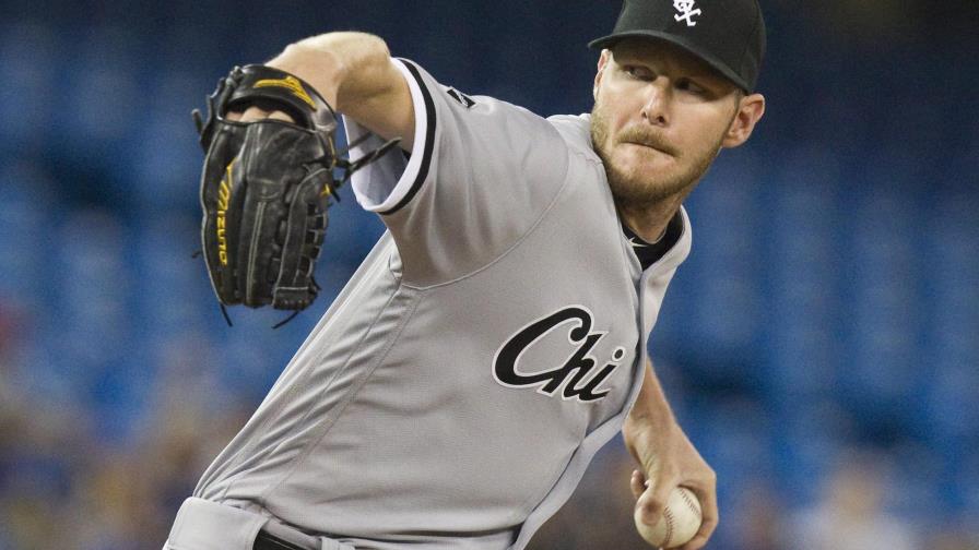 Chris Sale gana su quinto al dominar los White Sox a los Azulejos Chris Sale gana su quinto al dominar los White Sox a los Azulejos