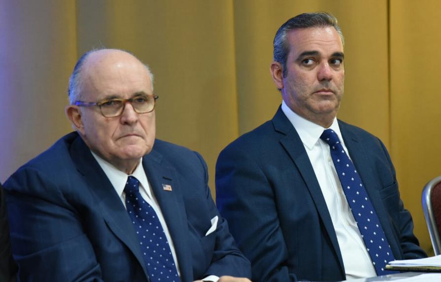 Rudolph Giuliani: ?Sistema de seguridad dominicano es disfuncional