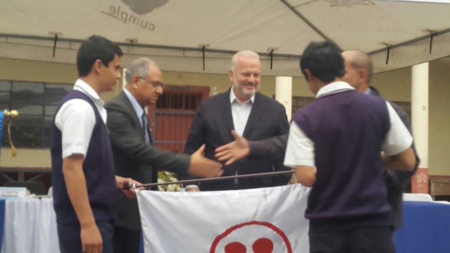 Diputado del Parlacén participa en entrega de “Banderas de la paz” en Guatemala Diputado del Parlacén participa en entrega de “Banderas de la paz” en Guatemala
