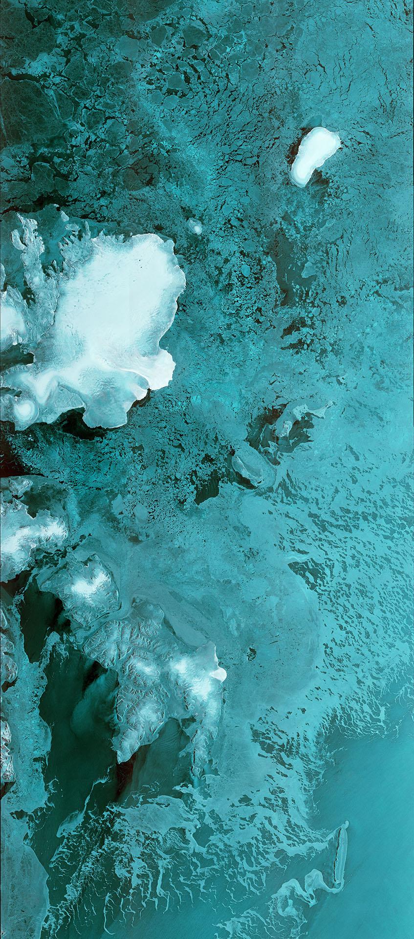 El satélite medioambiental Sentinel-1B envía su primera imagen