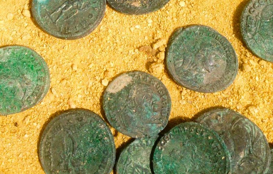 Hallan tesoro romano por accidente durante obras en España