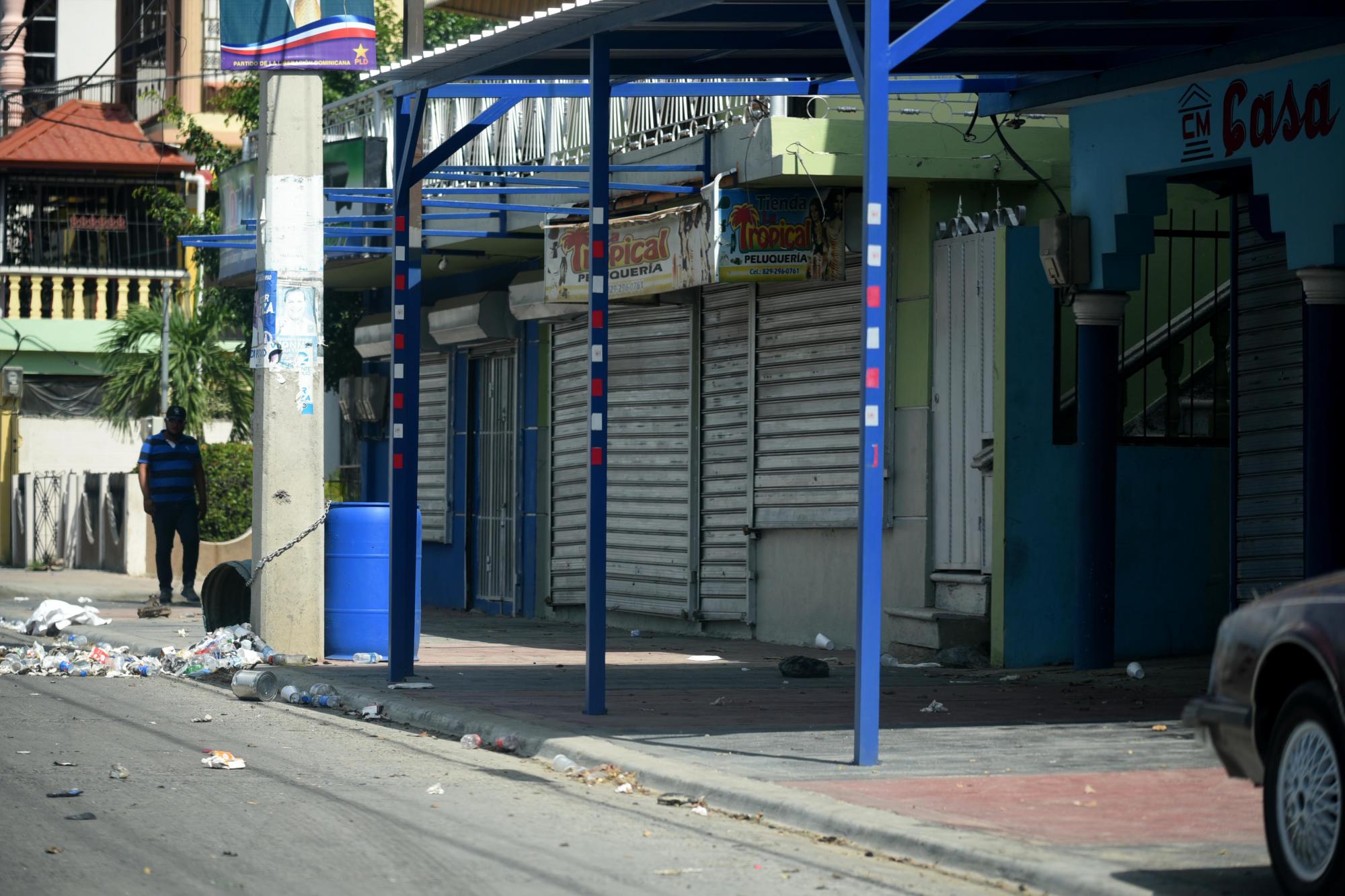 Las manifestaciones en reclamo de obras paralizaron las actividades comerciales en Navarrete.