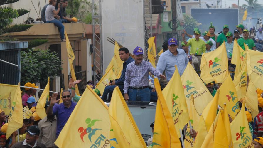 Concluye caravana de Danilo Medina por San Rafael de Yuma e Higüey  