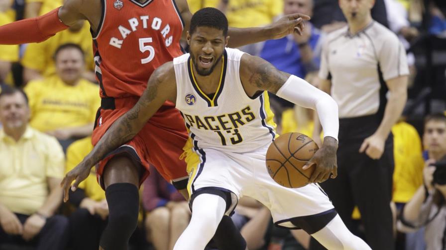 Paul George lleva a Indiana al séptimo y decisivo partido contra Toronto Paul George lleva a Indiana al séptimo y decisivo partido contra Toronto