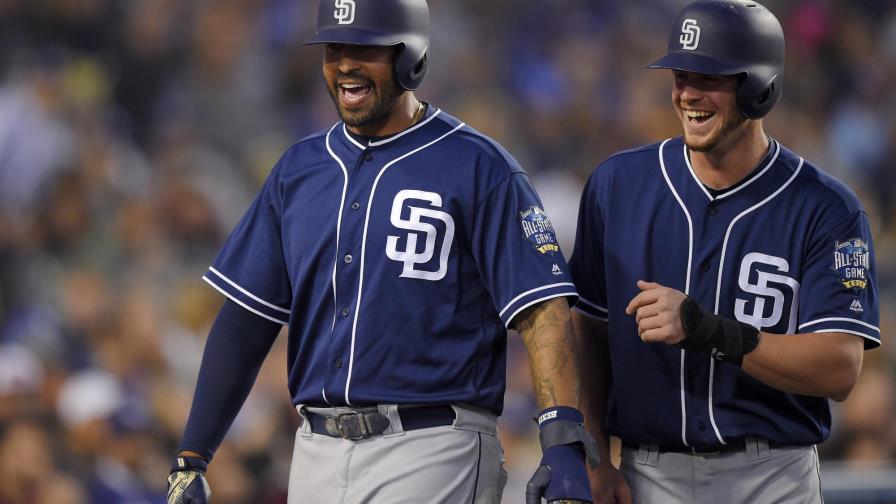 Doble de Upton ayuda a los Padres a ganar a los Dodgers 